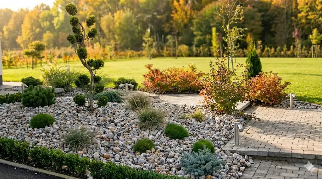 Aménagement de jardin minéral