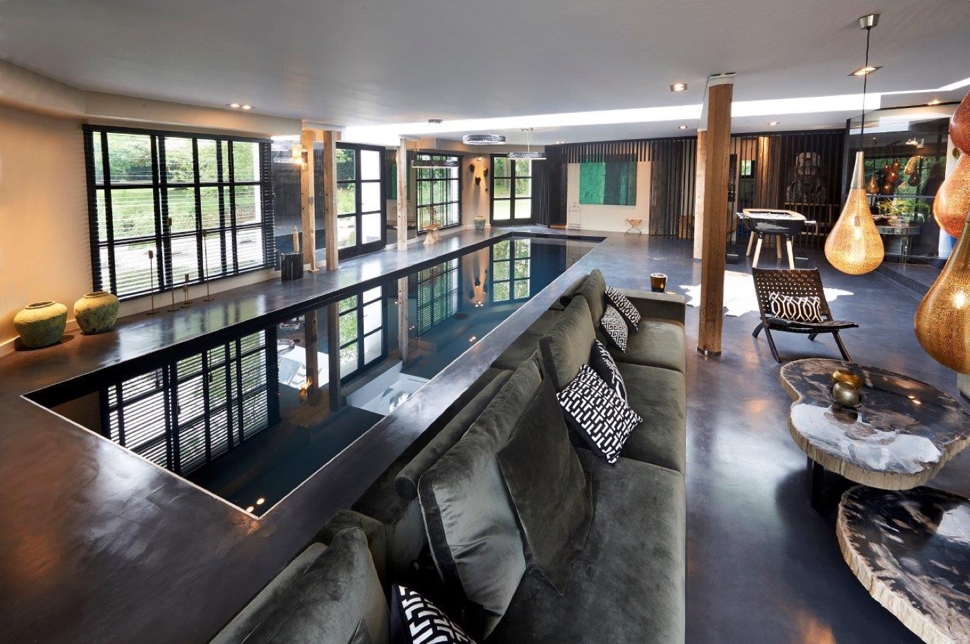 Piscine extérieur rectangulaire